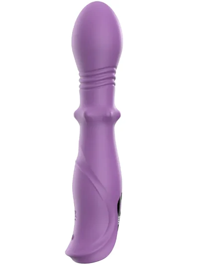 3-in-1 Thrusting Dildo With LCD Display - Vibrators 2