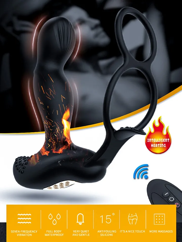 7 Function & Heating Prostate Massager - Prostatas vibrators 2 [full]