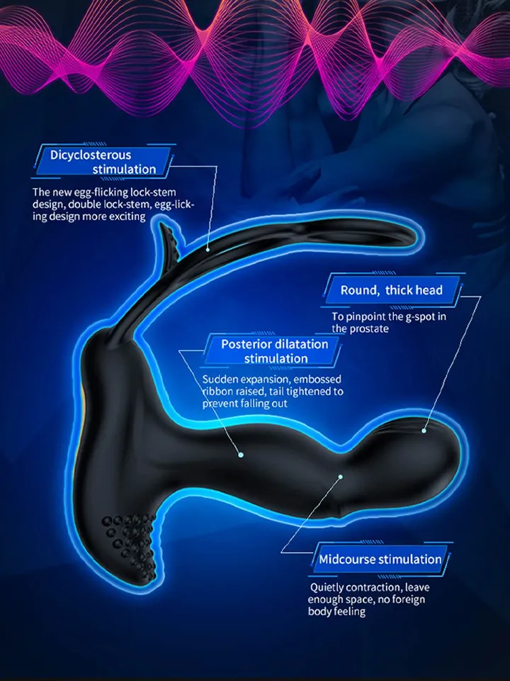 7 Function & Heating Prostate Massager - Prostatas vibrators 3 [full]