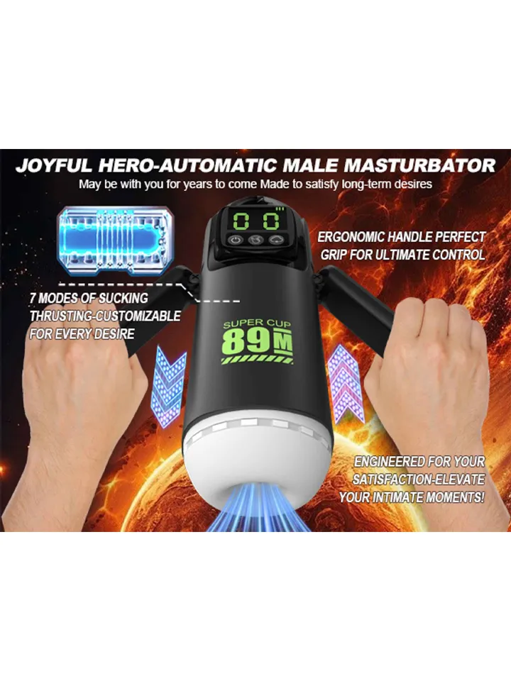 7 Vibration & Suction Functions Masturbator - Automātiskais masturbators 2 [full]
