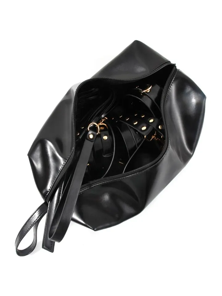 8-pcs Bondage Kit With Storage Bag - Verdzības komplekts 3 [full]