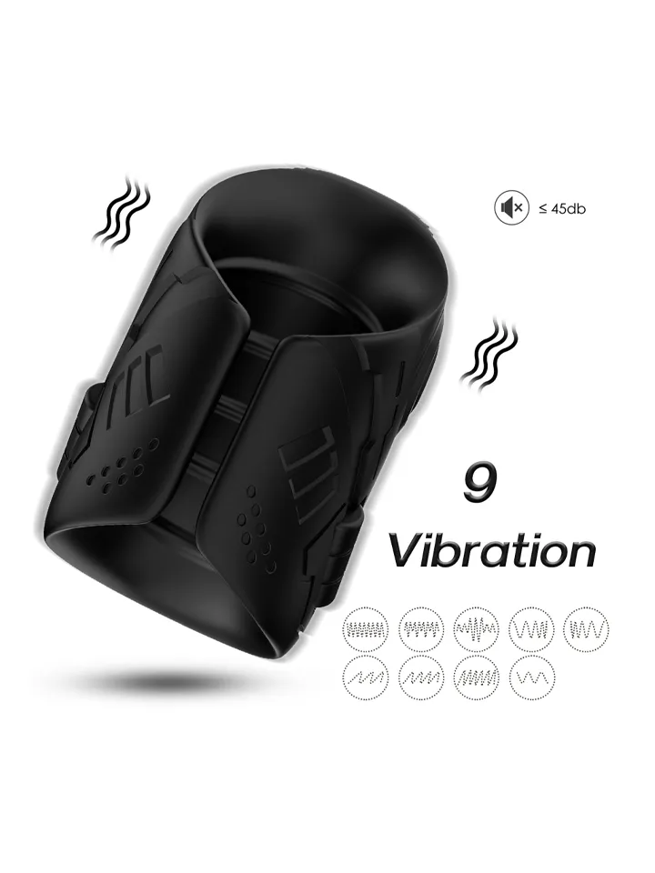 9 Functions Vibration Mastubator - Dzimumlocekļa vibrators 3 [full]