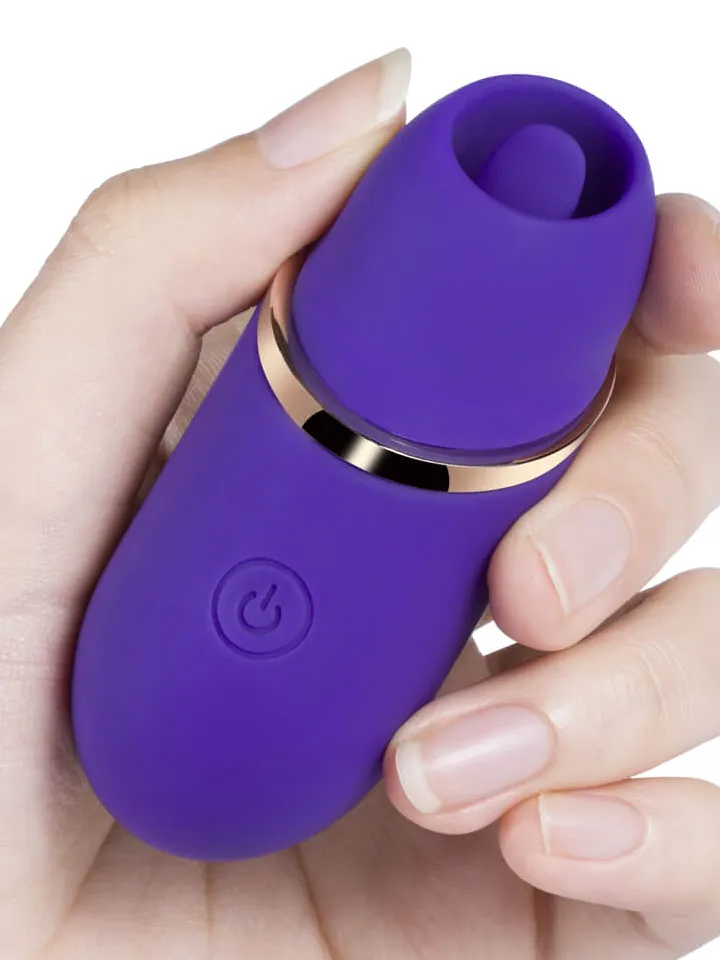 Abby Mini Clit Licking Vibrator Tongue - Klitora stimulators 4 [full]