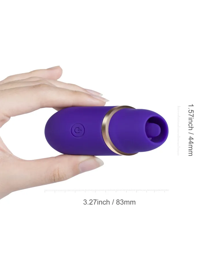 Abby Mini Clit Licking Vibrator Tongue - Klitora stimulators 5 [full]