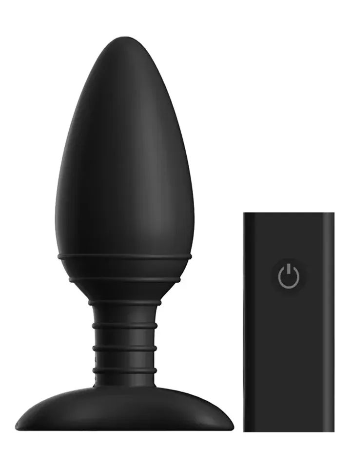 Ace Large Remote Control Vibrating Butt Plug - Vibrējošs anālais spraudnis 1 [full]