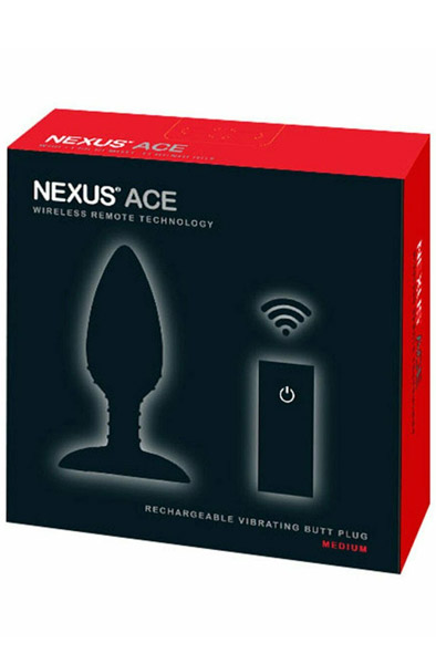 Ace Medium Remote Control Vibrating Butt Plug - Vibrējošs anālais spraudnis 2