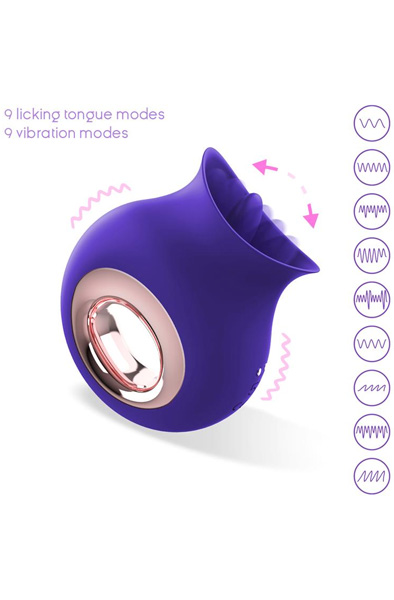 Action No. 25 Licking Tongue & Vibrator Clitoris Massager - Klitora vibrators 2