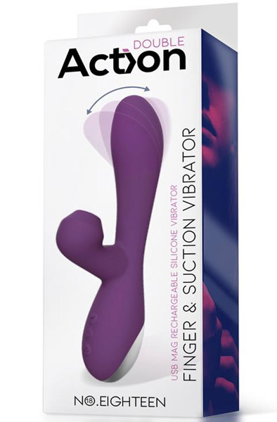 Action No.18 Finger & Suction Vibrator - G punkta vibrators 2