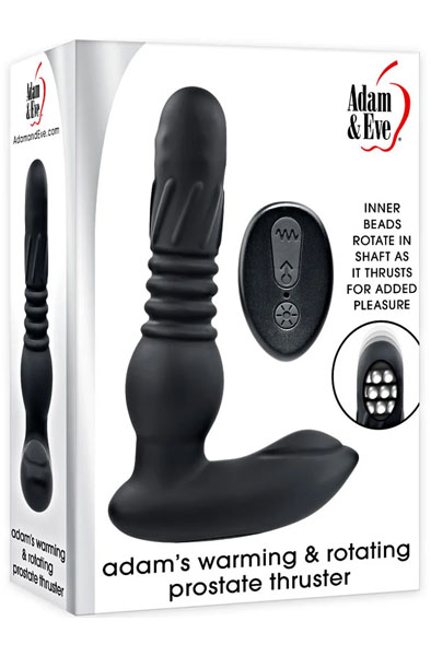 Adam & Eve Adam's Warming & Rotating Prostate Thruster - Prostatas vibrators 5
