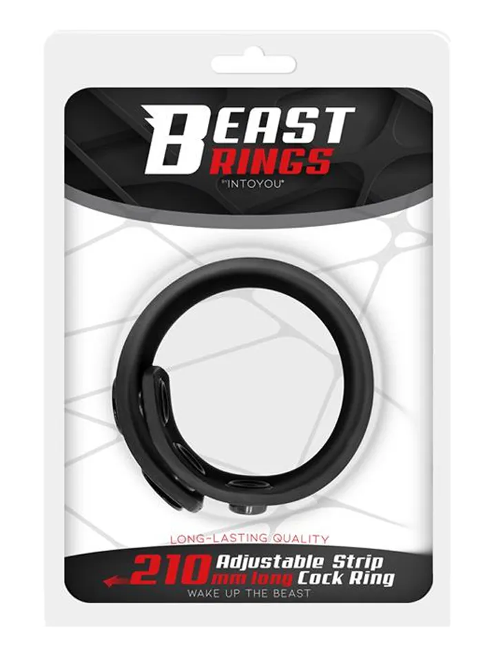 Adjustable Silicone Strip Cock Ring 15-21 cm - Gaiļa gredzens 1 [full]
