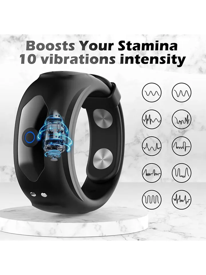 Adjustable Vibrating Penis Ring - Vibrējošs gaiļa gredzens 2 [full]