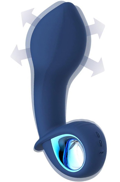 Advanced Vibe With Inflatable & Vibration Function - Anālais vibrators 1