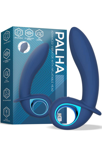 Advanced Vibe With Inflatable & Vibration Function - Anālais vibrators 2