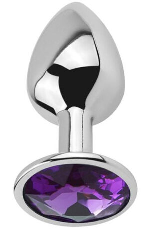 Afterdark Purple Amethyst Anal Plug L - Anālais spraudnis metāla 1