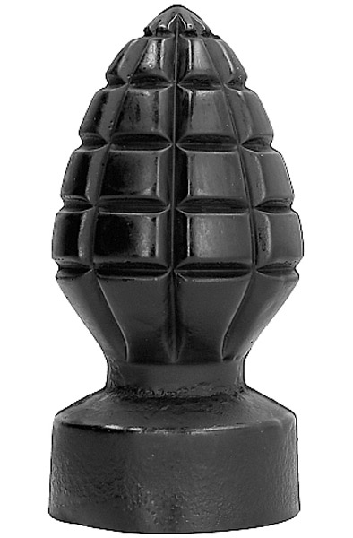All Black Butt Plug 14 cm - Anālais spraudnis 1