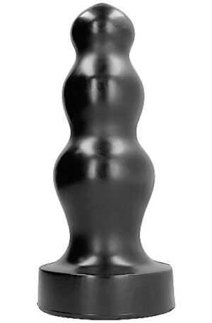 All Black Butt Plug 38 cm - Īpaši spožs anālais spraudnis 1