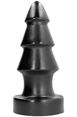 All Black Butt Plug 40 cm - Īpaši spožs anālais spraudnis 1