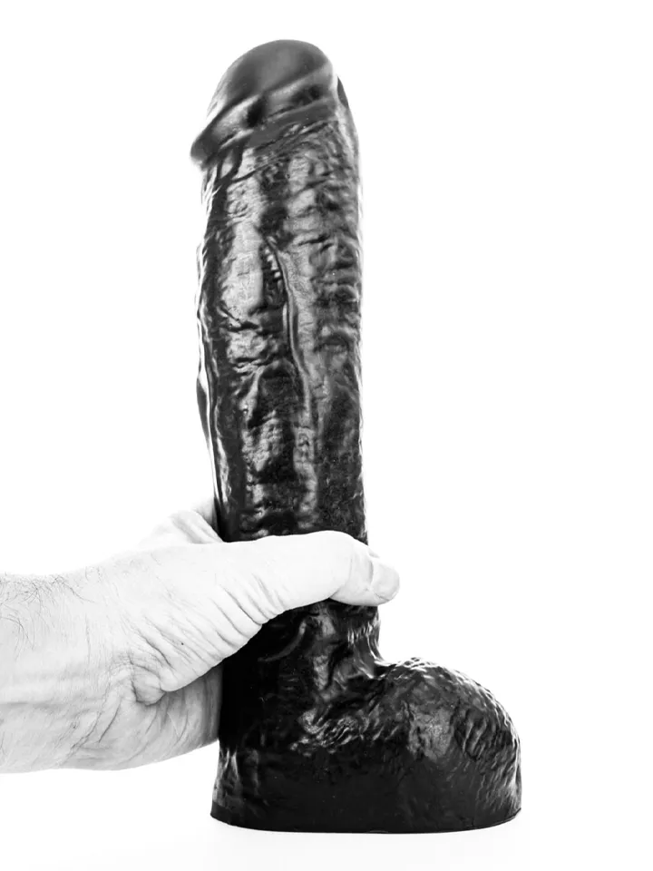 All Black Dildo 29 cm - Anālais dildo 1 [full]