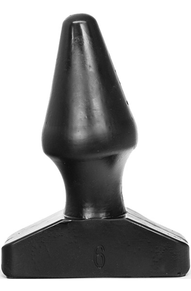 All Black Plug 15,5 cm - Īpaši spožs anālais spraudnis 1
