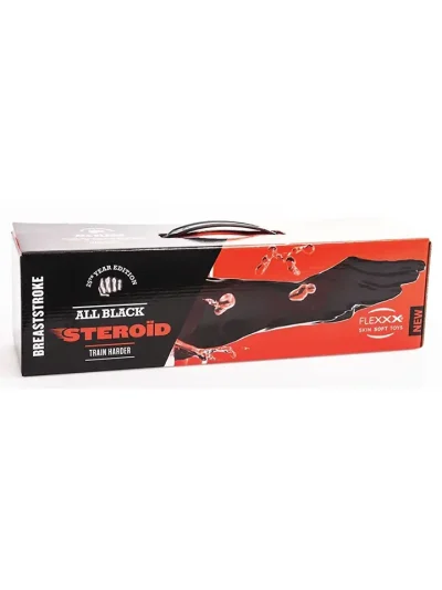 All Black Steroïd Breaststroke 39,5 cm - Fisting roka 6