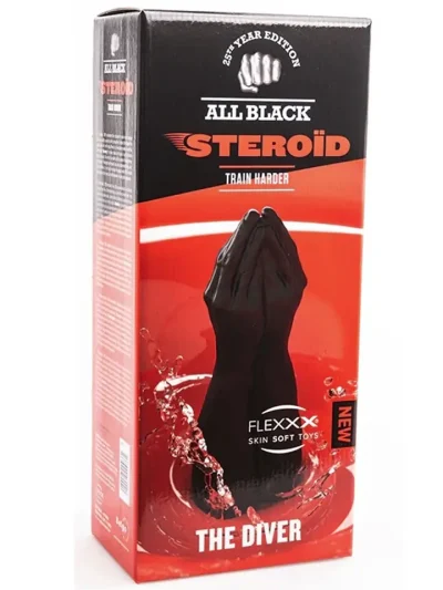 All Black Steroïd The Diver 35,5 cm - Fisting roka 5