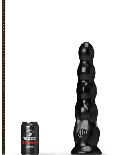 All Black Steroïd The Javelin 39 cm - XXL Buttplug 3