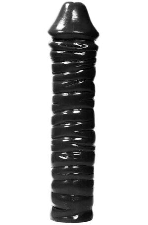 All Black XXL Anal Dildo 38 cm - Anālais dildo 1