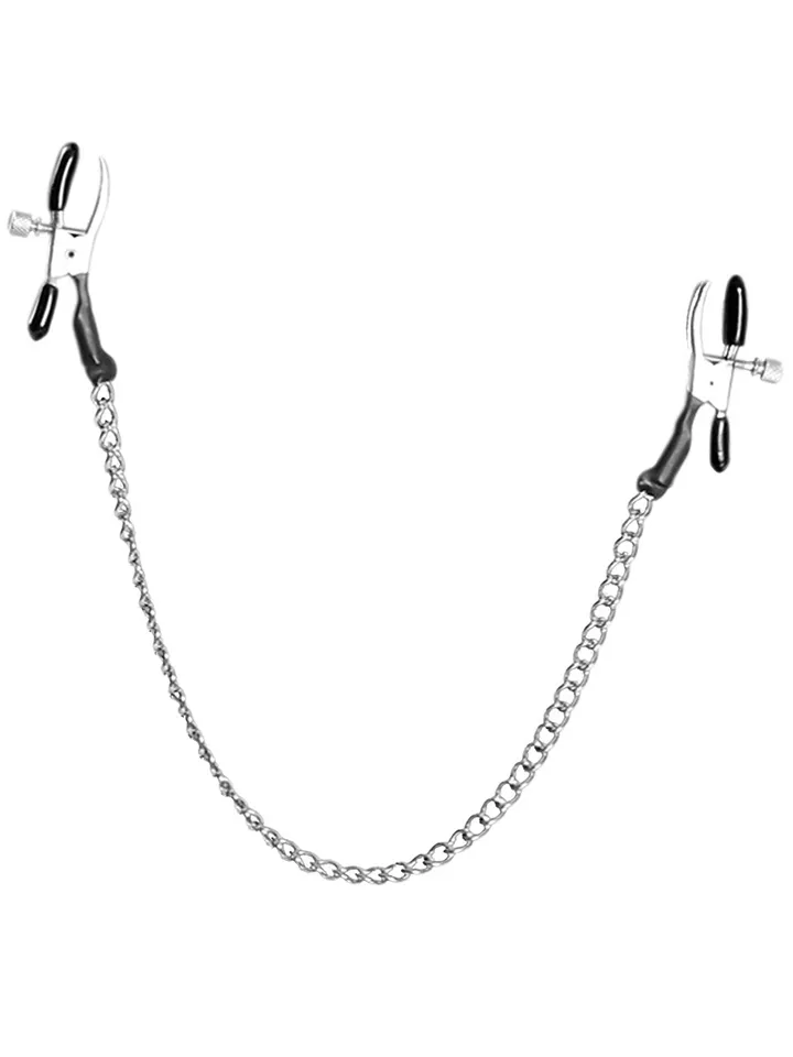 Alligator Nipple Clamps - Krūšu skavas ar ķēdi 1