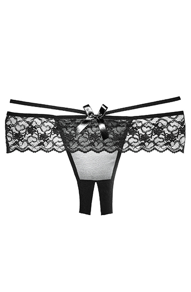 Allure Crotchless Angel Panty - Biksītes bez kājstarpēm 2