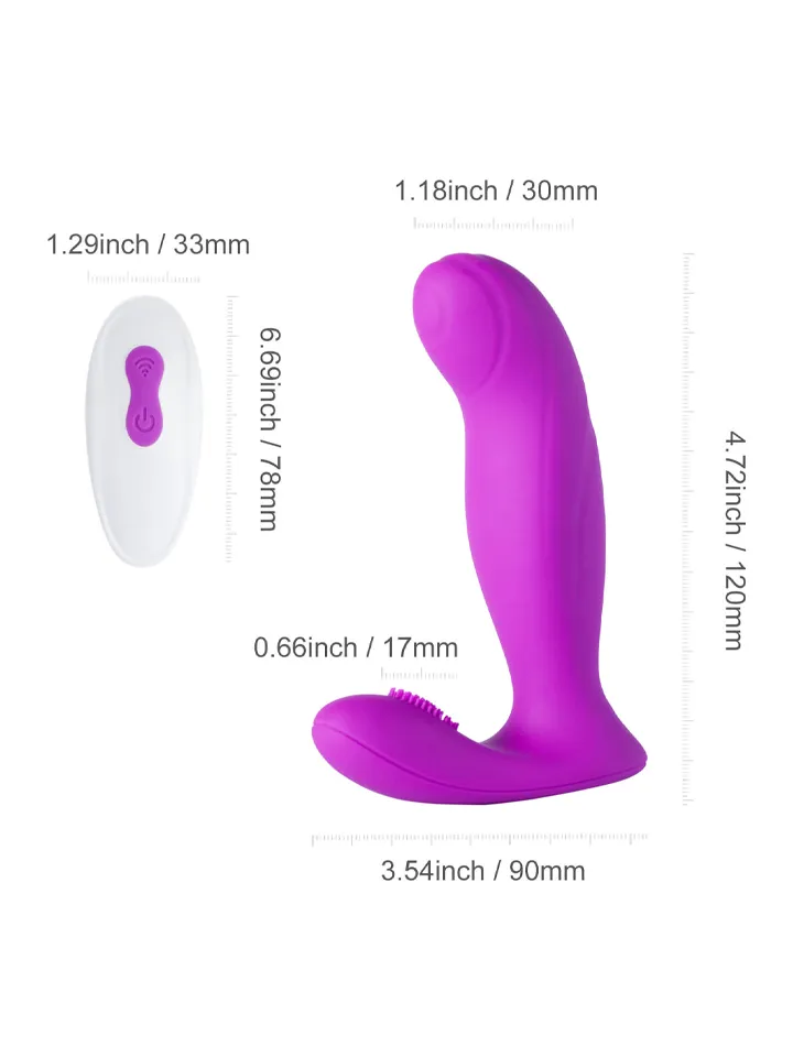 Allure Wearable G-Spot Vibrator With Clit Stimulator - G punkta vibrators 3 [full]