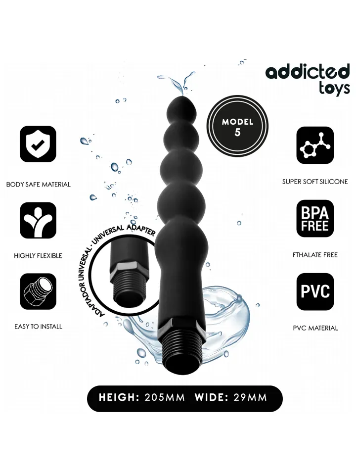 Anal Cleaner With Universal Adapter - Anālā duša 1 [full]