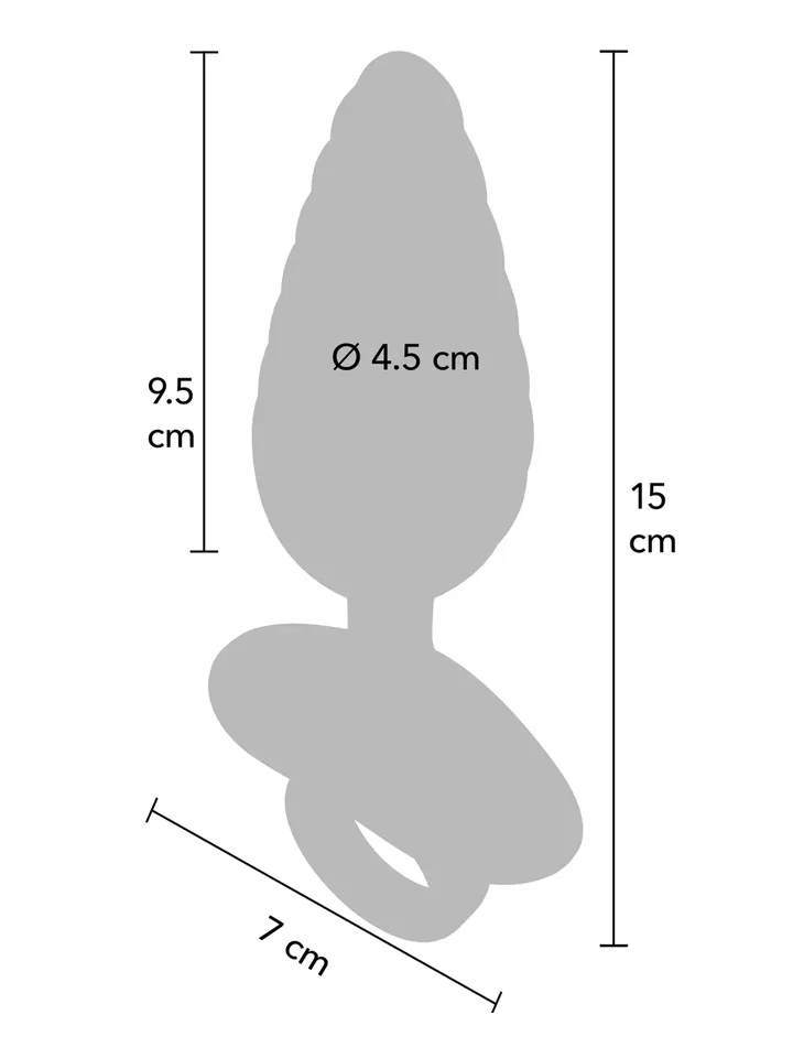 Anal Plug Vibrating + Remote - Anālais spraudnis ar tālvadību 2 [full]