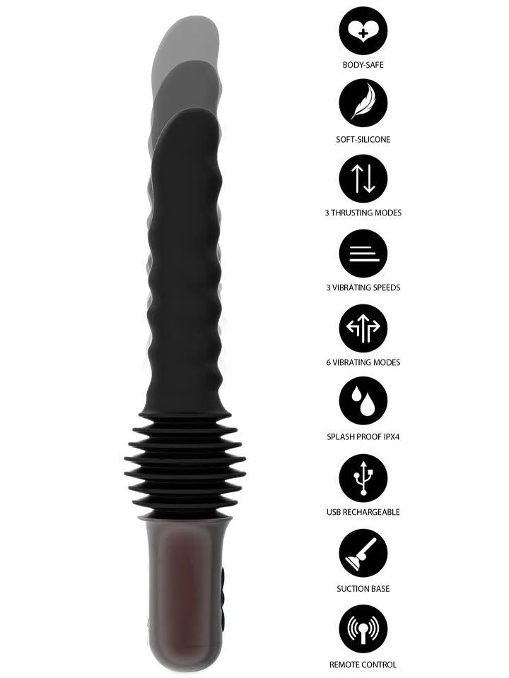 Anal Power Thrusting Vibrator - Vibrējošs anālais dildo 2