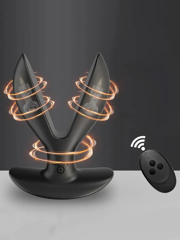 Ancvibe Vibrating Plug 9 cm - Vibrējošs anālais spraudnis 1 [full]