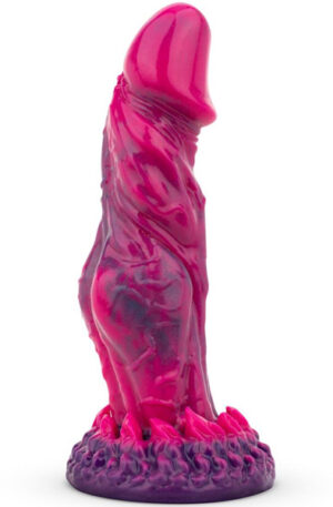 Another World Dildo Pink & Purple 22,4 cm - Dragon dildo 1