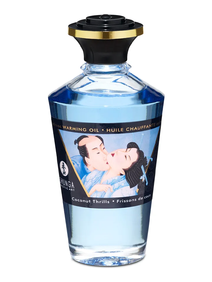 Aphrodisiac Warming Oil Coconut Thrills 100 ml - Kokosriekstu masāžas eļļa 2 [full]