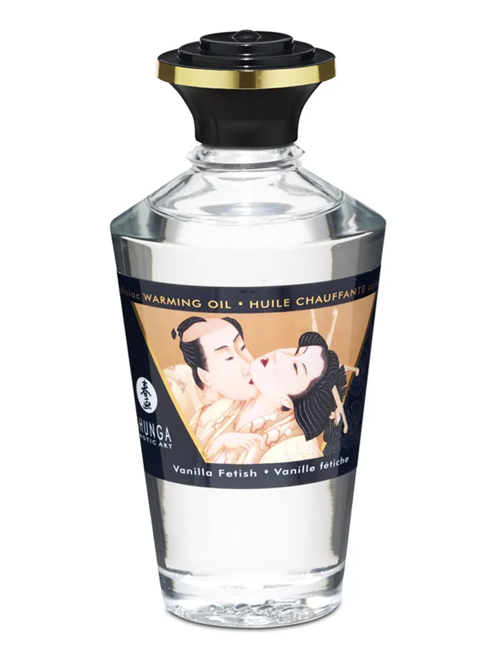 Aphrodisiac Warming Oil Vanilla Fetish 100 ml - Masāžas eļļa vaniļa 2 [full]