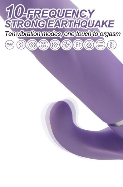 Apollo Thrusting Vibrator, Pulse & Suction Functions - Vibrators 4