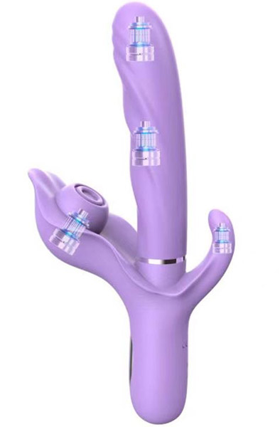 Apollo Thrusting Vibrator, Pulse & Suction Functions - Vibrators 6