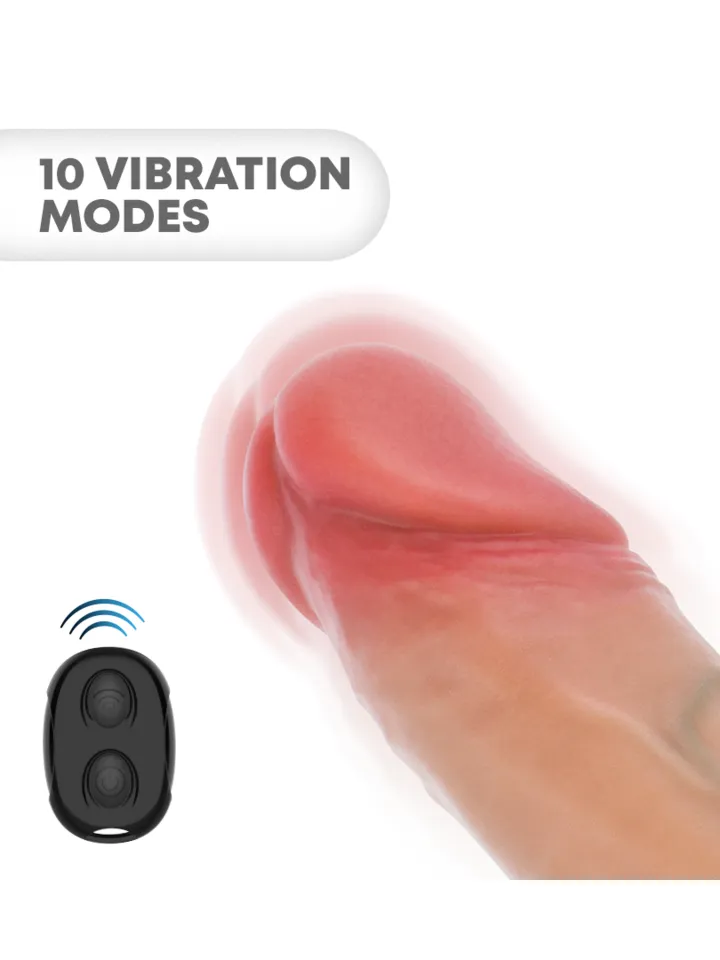 Arnold Vibrator Penis Sleeve With Remote 16 cm - Vibrējošs penisa pagarinātājs 2 [full]