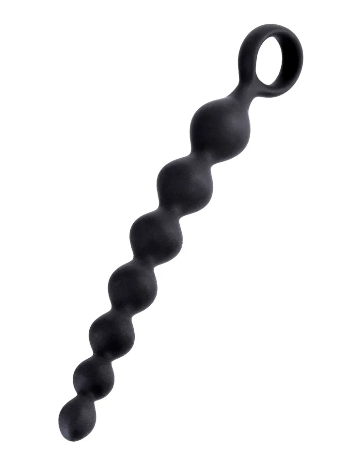 Arse Beads Ribbed Silicone Anal Beads - Anālās krelles 2 [full]
