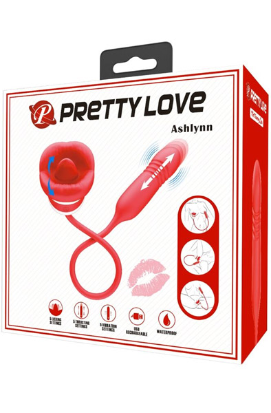 Ashlynn Red Mouth Masturbator - Vibrators 4