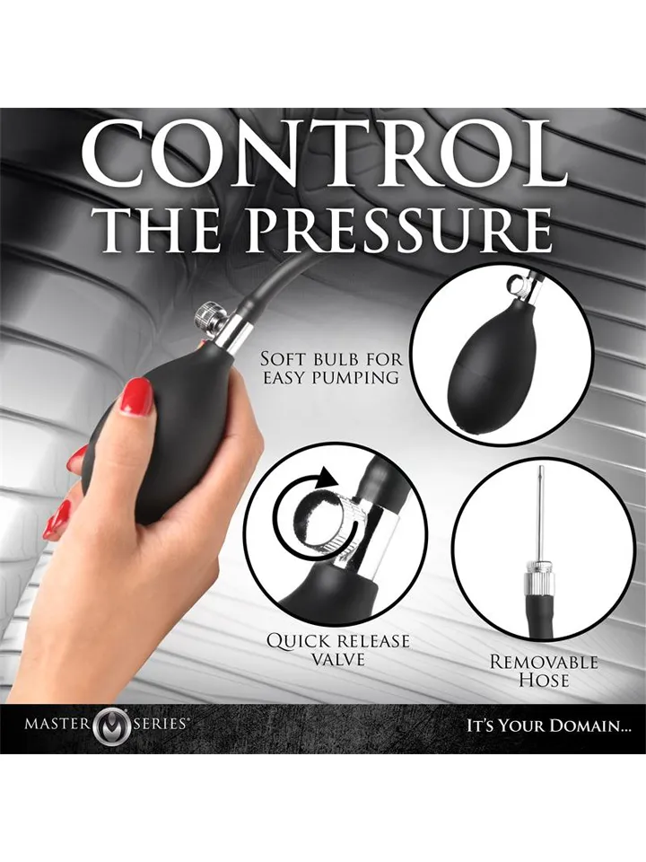 Ass Bound Anchor Inflatable Anal Plug - Piepūšams anālais spraudnis 6 [full]