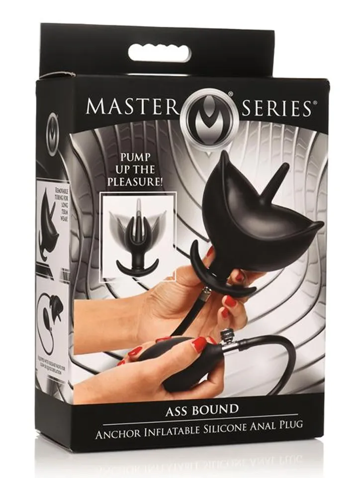 Ass Bound Anchor Inflatable Anal Plug - Piepūšams anālais spraudnis 7 [full]