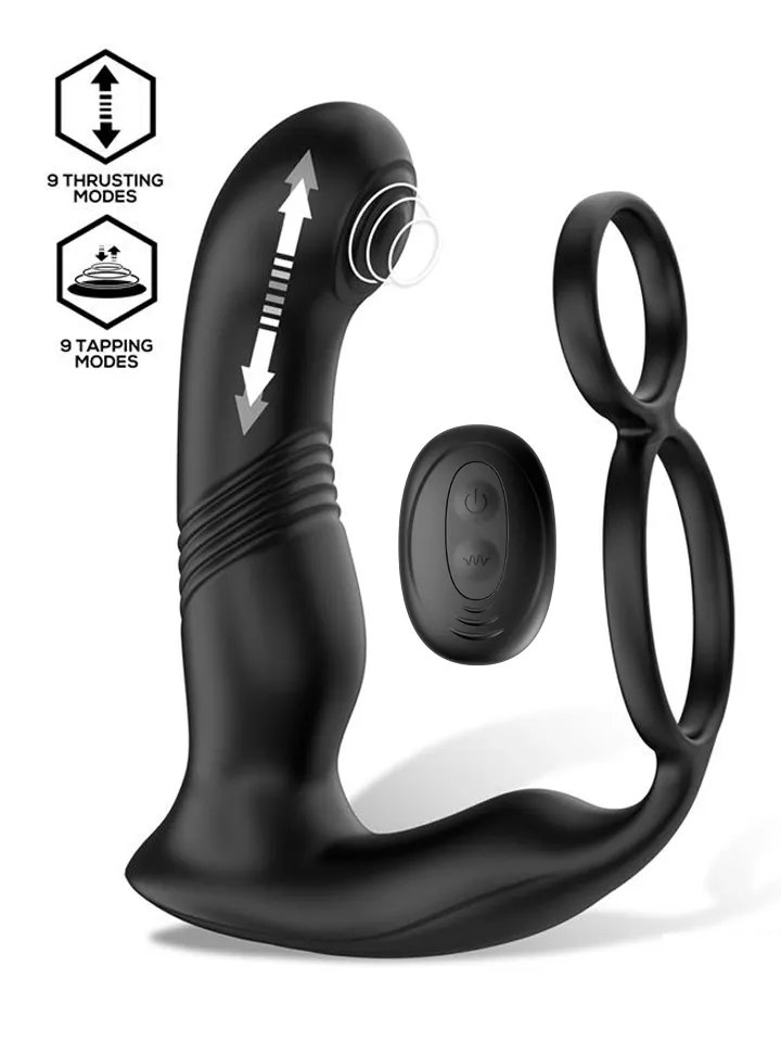 Astex Prostate Massager With Thrusting & Tapping - Prostatas stimulators 1 [full]