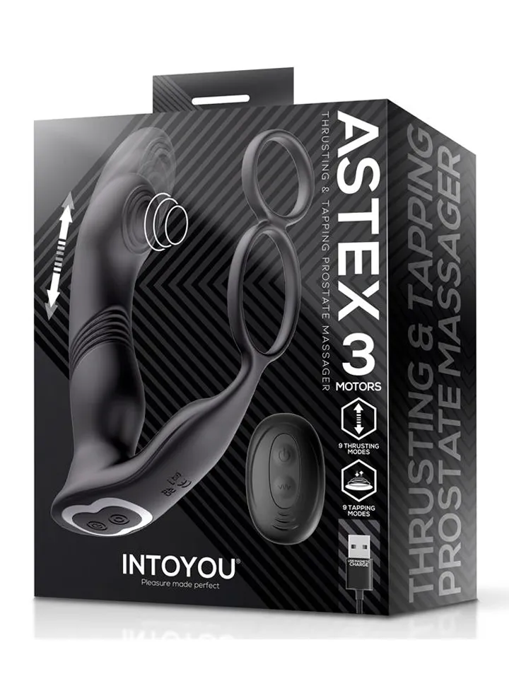 Astex Prostate Massager With Thrusting & Tapping - Prostatas stimulators 5 [full]