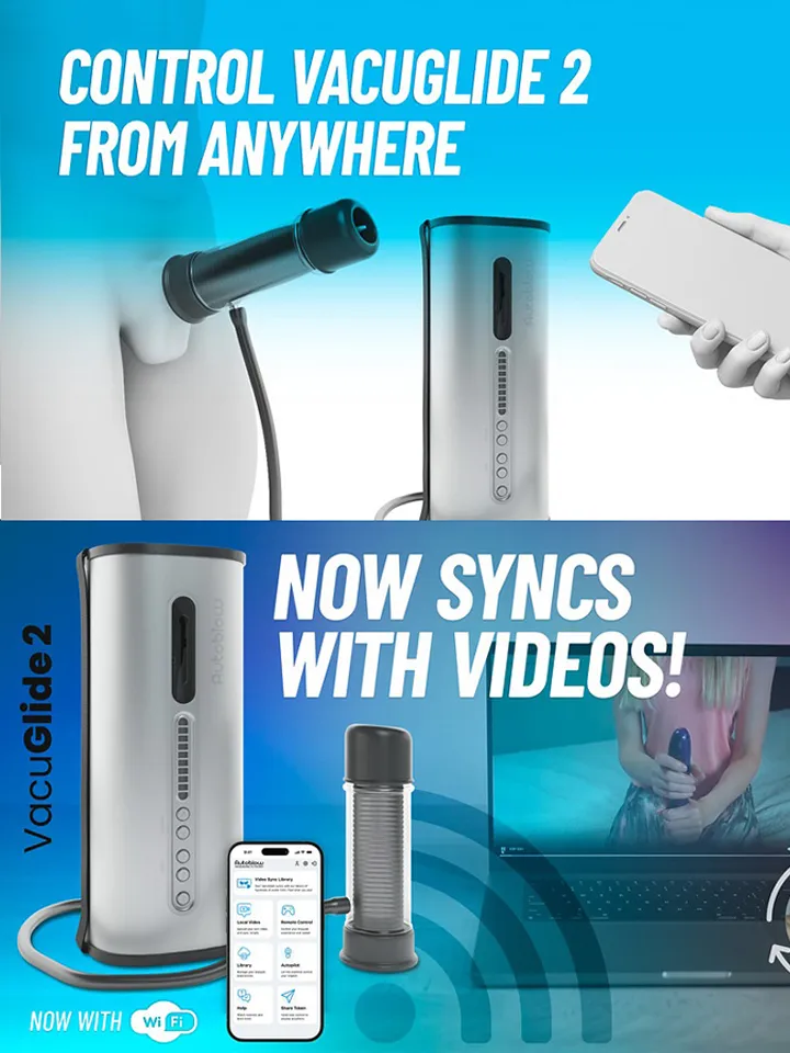 Autoblow VacuGlide 2 - Automātiskais masturbators 3 [full]