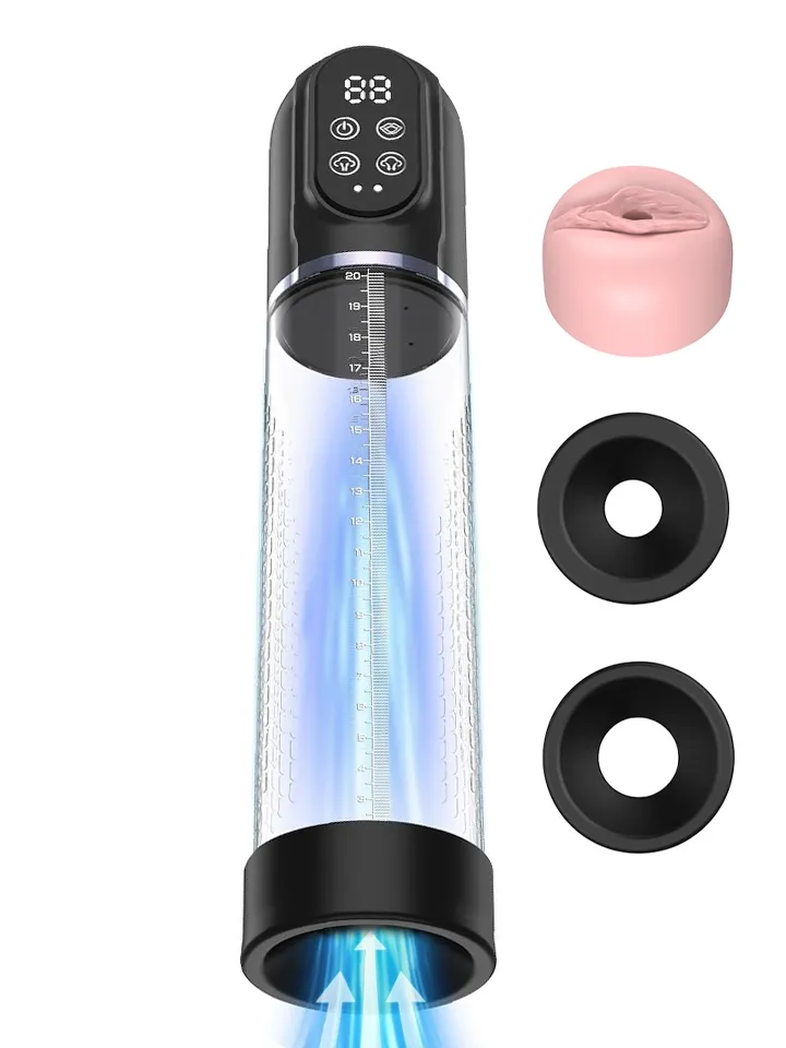 Automatic 2-in-1 Penis Enlargement Hydro Pump - Automātisks penispump 1 [full]
