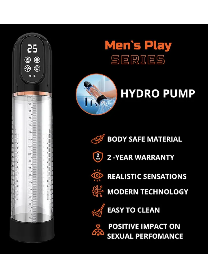 Automatic 2-in-1 Penis Enlargement Hydro Pump - Automātisks penispump 2 [full]
