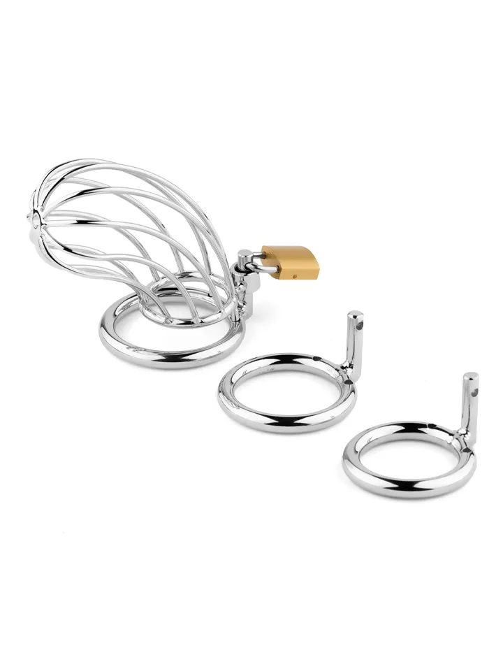 B-Series Metal Penis Cock Cage - Šķīstības būris 2 [full]
